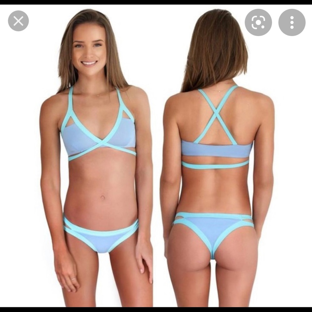Vitamin A x Helen Owen Olivia top/bottom M/L